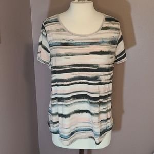 Watercolor Stripe Tee
